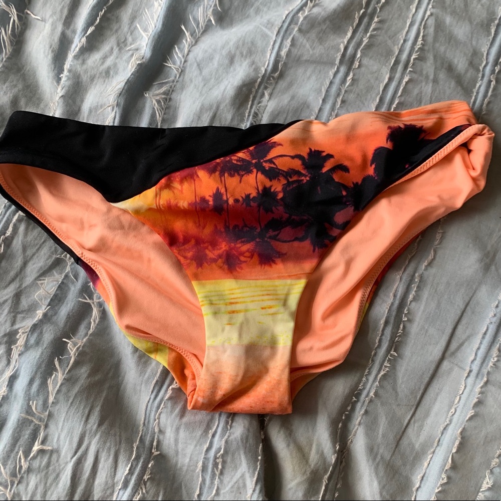 Sunset Pink Bikini Bottoms - Picture 2 of 4